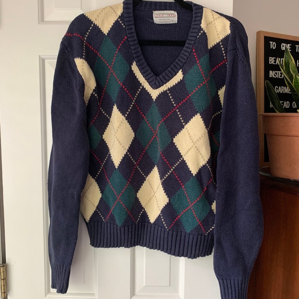 Lord Jeff Navy Sweater